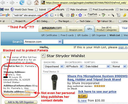 Amazon Pamela Amazon Pamela