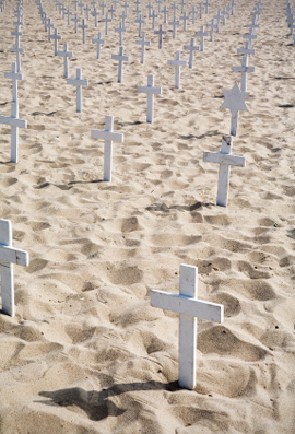 Iraq sand graves