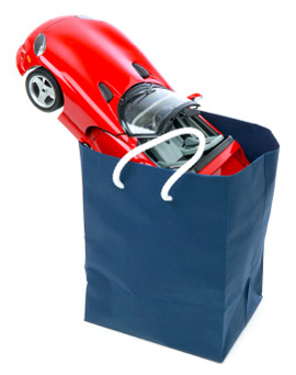 car shopping bag